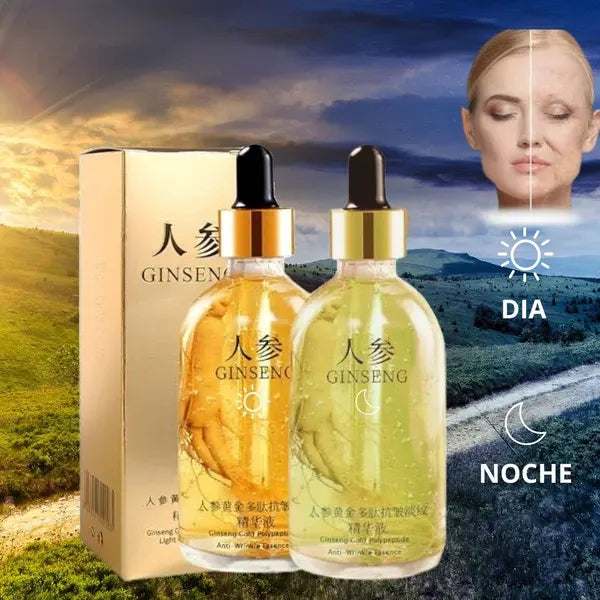 🎉 PROMO 2X1 GINSENG DÍA Y NOCHE® SÉRUM 100% NATURAL EL ORIGINAL REJUVENECEDOR HIDRATANTE 🌿