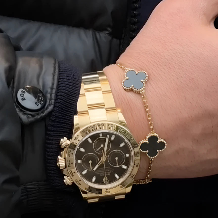 💎PULSERA TRÉBOL VAN CLEEF Y CAJA DE REGALO🌟