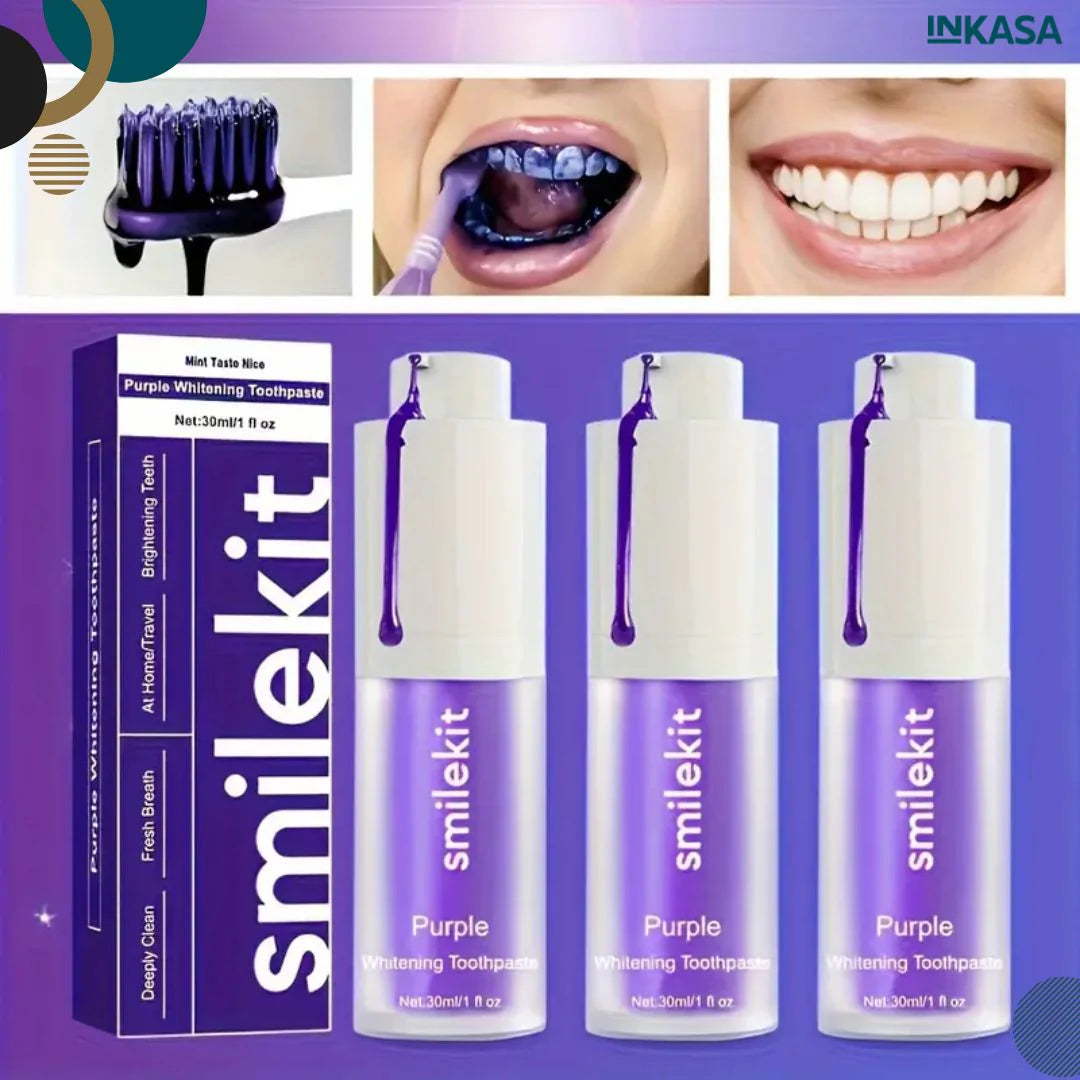 SMILEKIT ESPUMA MORADA BLANQUEADORA ✅