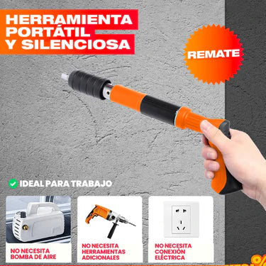 🔩⚡ PISTOLA FULMINANTE DE CLAVOS + 100 CLAVOS ADICIONALES 🔩⚡