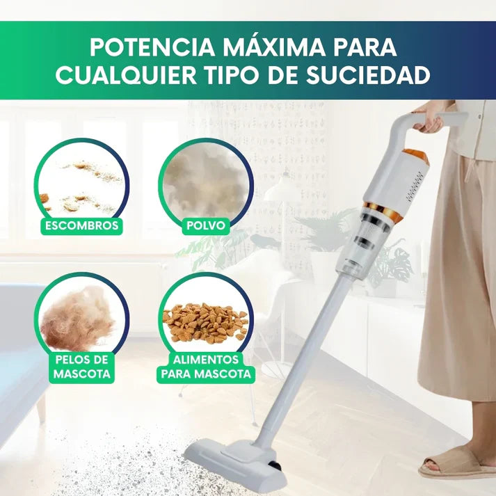 🔋🧹 ASPIRADORA INALÁMBRICA MULTIFUNCIONAL 🧼✨