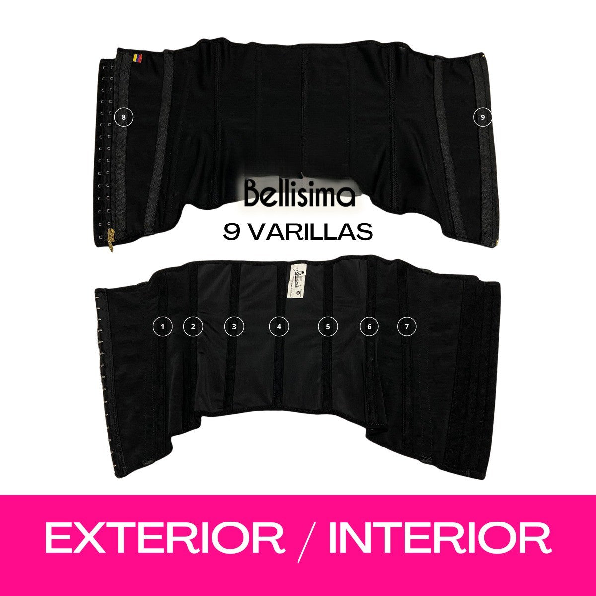 ⏳💃 CINTURILLA EXTREMA 9 VARILLAS RELOJ DE ARENA ⏳