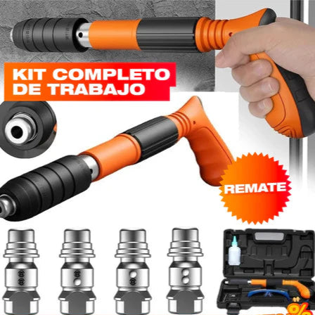 🔩⚡ PISTOLA FULMINANTE DE CLAVOS + 100 CLAVOS ADICIONALES 🔩⚡