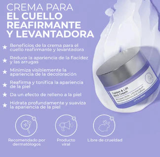 🧴 CREMA REAFIRMANTE LIFTING PARA EL CUELLO 💆♀️