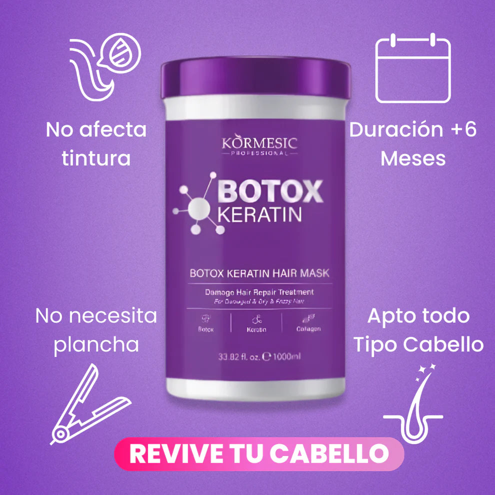 💆♀️KERATINA BÓTOX CABELLO LISO Y BRILLO INTENSO 💇♀️
