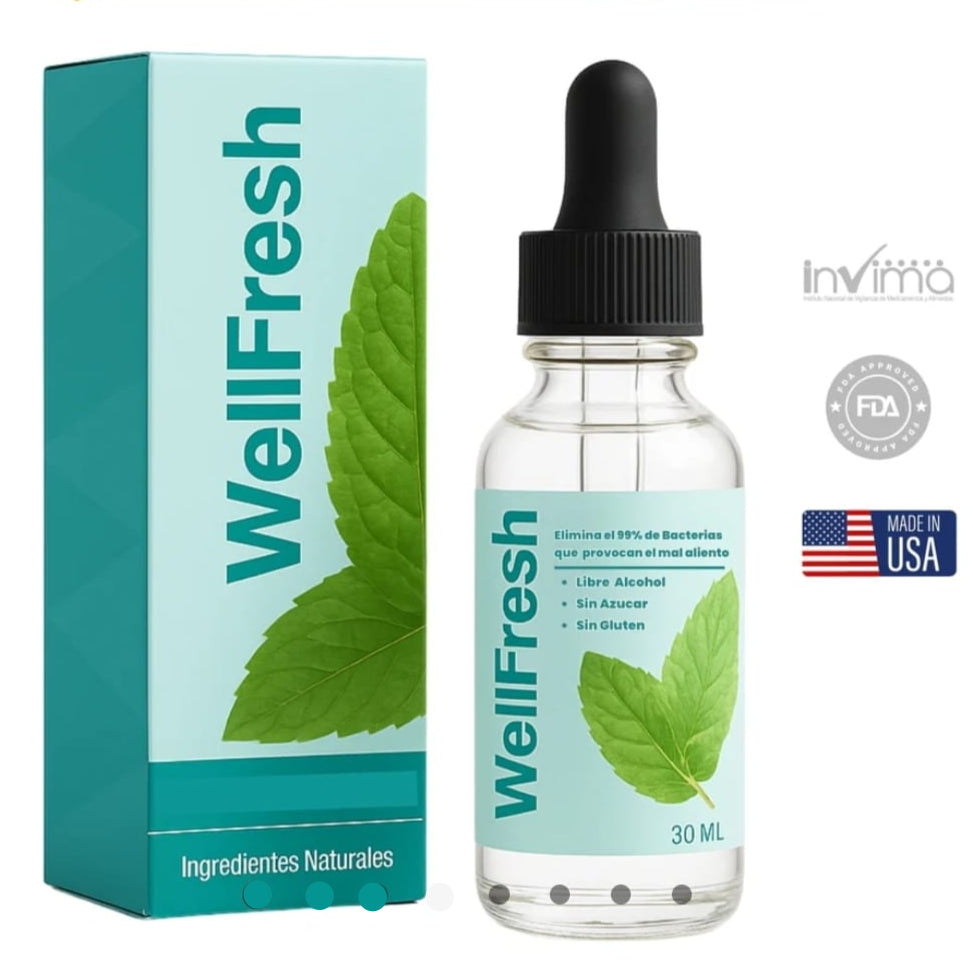 ✨ WELLFRESH - ELIMINA EL MAL ALIENTO 🚫