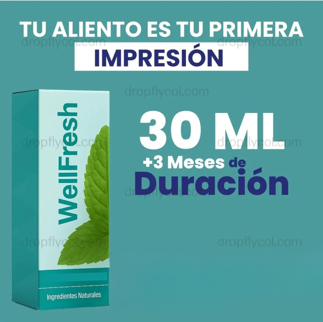 ✨ WELLFRESH - ELIMINA EL MAL ALIENTO 🚫