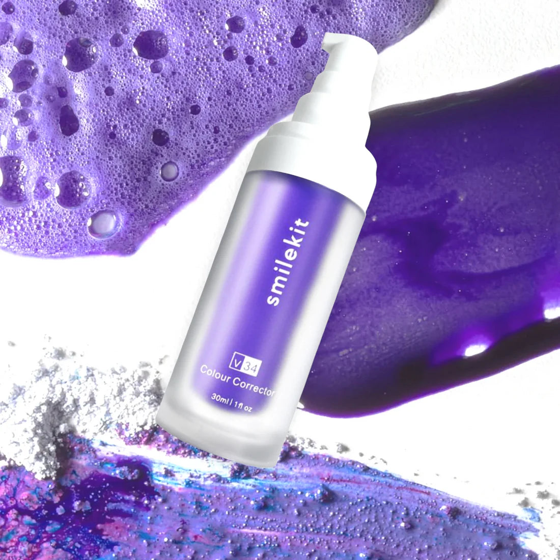 SMILEKIT ESPUMA MORADA BLANQUEADORA ✅