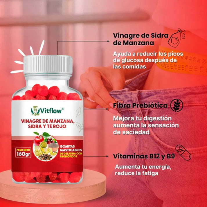 🍏 GOMITAS DE VINAGRE DE MANZANA 🍎
