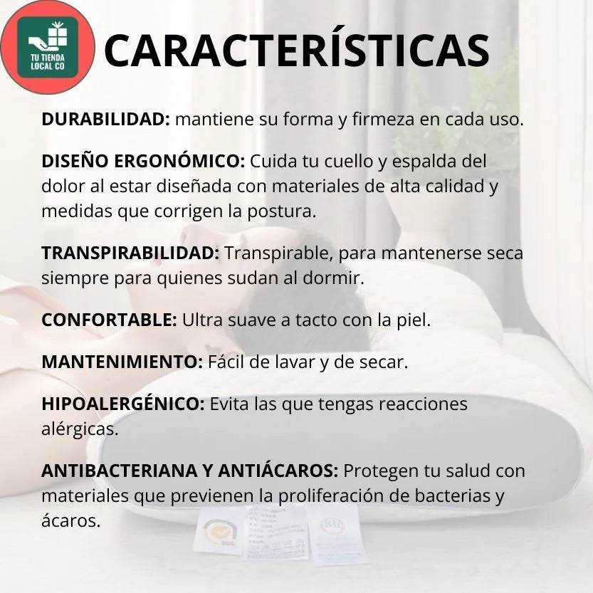 💆‍♂️ ALMOHADA 3D DE ALGODÓN IDEAL PARA MASAJE 🛏️💆‍♀️