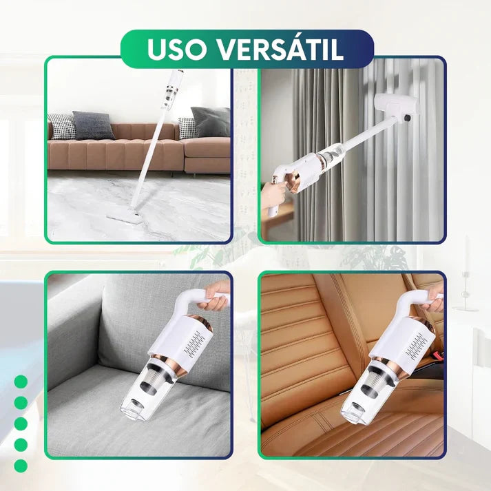 🔋🧹 ASPIRADORA INALÁMBRICA MULTIFUNCIONAL 🧼✨