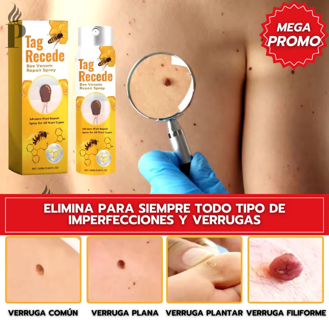 💧🔥 TAG RECEDE ELIMINADOR DE VERRUGAS 🔥💧