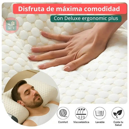 💆‍♂️ ALMOHADA 3D DE ALGODÓN IDEAL PARA MASAJE 🛏️💆‍♀️