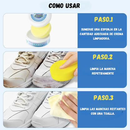 🧴 CREMA LIMPIADORA DE ZAPATOS ✨