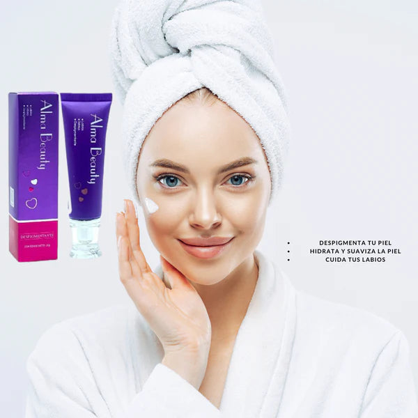 🎁2x1 ALMA BEAUTY® CREMA ACLARANTE Y DESPIGMENTANTE✅