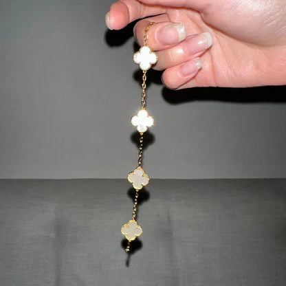 💎PULSERA TRÉBOL VAN CLEEF Y CAJA DE REGALO🌟